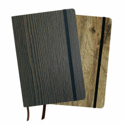 Wood Look Notebook A5