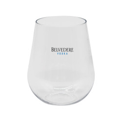 Stemless Shatterproof White Wine Glass
