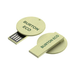 Burton Eco Clip Flash Drive 4GB - 64GB (USB 2.0)
