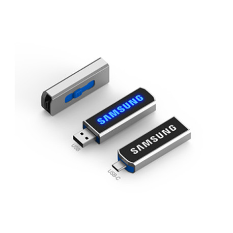 Clyde LED Type-C Flash Drive 8GB - 64GB (USB2.0)