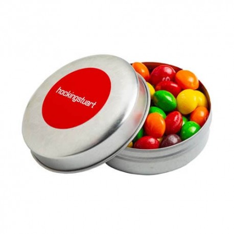50g Skittles Packed in Candle Tins