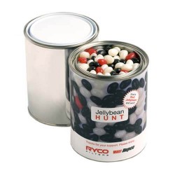 1kg Jelly Beans Packed in Paint Tins