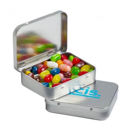 65g Jelly Belly, Jelly BeansPacked in Rectangle Hinge Tins