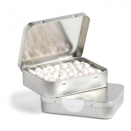 65g Chewy Mints Packed in Rectangle Hinge Tins