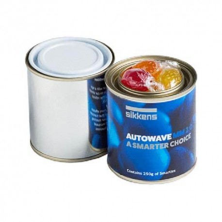130g Boiled Lollies Packed in Paint Tins