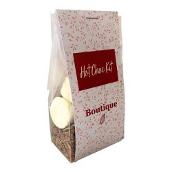 Duo Hot Chocolate Kit - Lindt Packed in A Flat Bottom bag