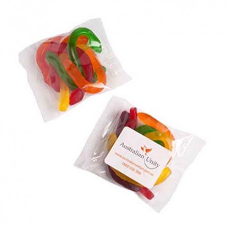 50g Snakes Bulk Pack Packed in Cello Bags