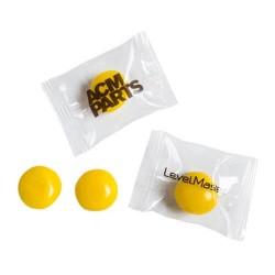 3g Big Yellow Chewy Fruits Packed in Cello Bags