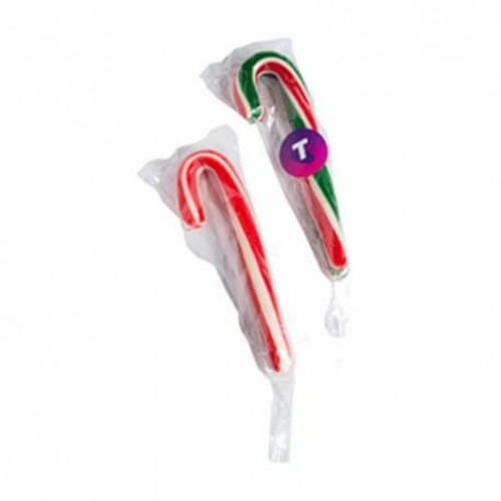 90g Big Candy Cane Packed in Cello Bags