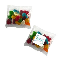 100g Christmas Mixed Lollies Bulk Pack Packed in Cello Bags