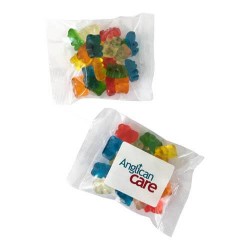 50g Gummi Bears Bulk Pack Packed in Cello Bags