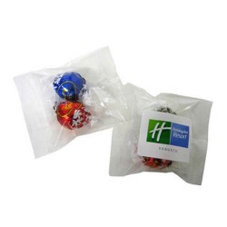 2 Lindt Balls Packed in Cello Bags