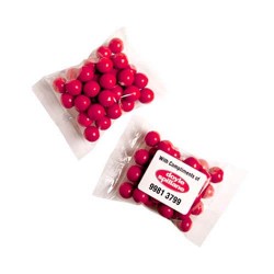 100g Orange Chocolate Drops Bulk Pack Packed in Cello Bags