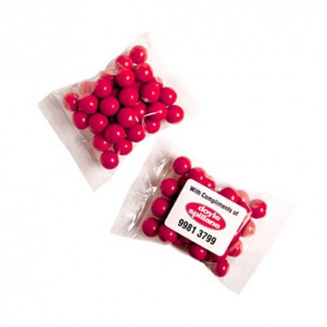 100g Orange Chocolate Drops Bulk Pack Packed in Cello Bags