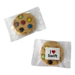 55g Chocolate Button Cookie Packed in Cello Bags