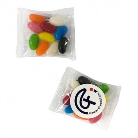 25g Aussie Jelly Beans Bulk Pack Packed in Cello Bags