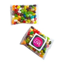 100g Jelly Belly, Jelly Beans Bulk Pack Packed in Cello Bags