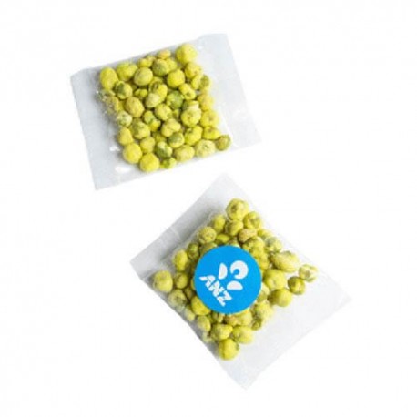 25g Wasabi Peas Bag Bulk Pack Packed in Cello Bags