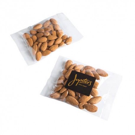 50g Raw Almonds Bulk Pack Packed in Cello Bags