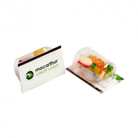 50g Mixed Lollies Packed in Biz Card Sleeve