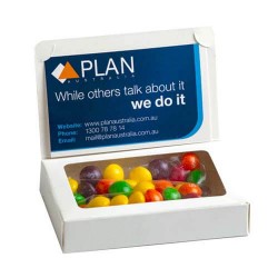 50g Skittles Packed in Bizcard Box