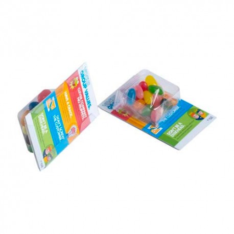 14g Jelly Belly, Jelly Beans Packed in Small Biz Card Sleeve
