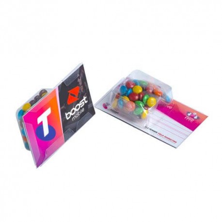 14g Mini M&Ms Packed in Small Biz Card