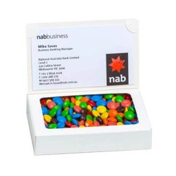 50g M&Ms Packed in Bizcard Box
