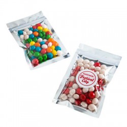 50g Chewy Fruits Packed in Silver Zip Lock Bag