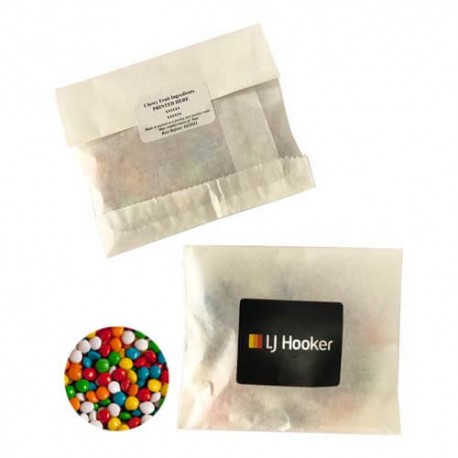 50g Chewy Fruits Packed in Kraft Paper Bag