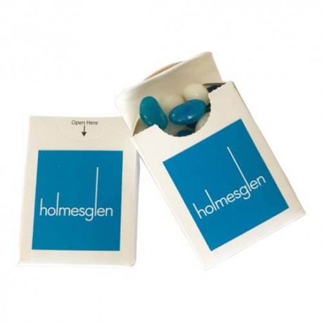 25g Jelly Beans Packed in Flip Lid Cardboard Box