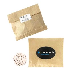 50g Chewy Mints Packed in Kraft Paper Bag