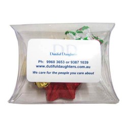 25g Christmas Chocolates Individually Wrapped Packed in Pillow Packs