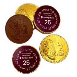 7g Chocolate Coins Foil Wrapped