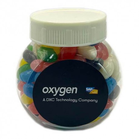 170g Jelly Beans Packed in Plastic Bottles