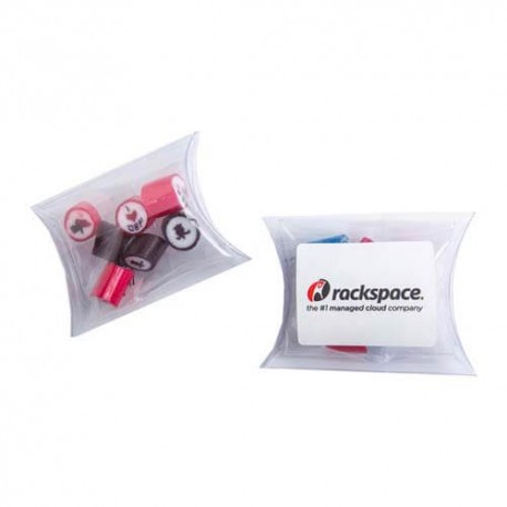 20g Personalised Rock Candy Individually Wrapped Packed in Pillow Packs