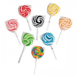 16-20g Rainbow Candy Lollipops 