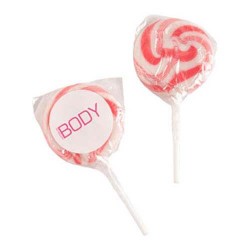16-20g Pink Candy Lollipops 