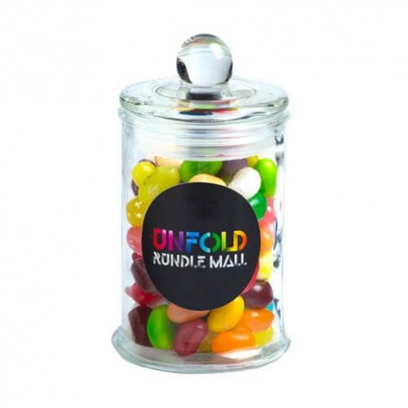 115g Jelly Belly, Jelly Beans Packed in Small Apothecary Jars