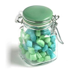 80g Humbugs Packed in Glass Clip Lock Jars