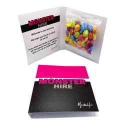 50g Smarties Packed in Gift Cards Sleeve