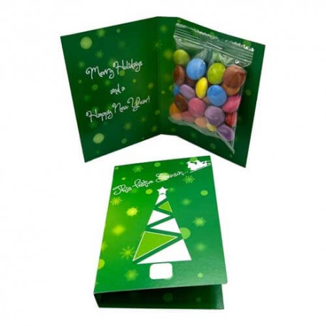 25g Smarties Packed in Gift Cards Sleeve