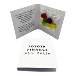 25g Mixed Lollies Packed in Gift Cards Sleeve