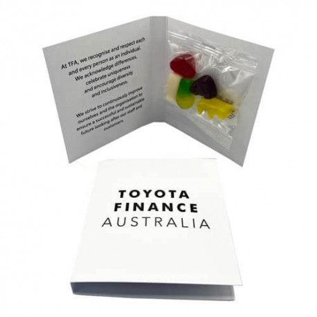 25g Mixed Lollies Packed in Gift Cards Sleeve