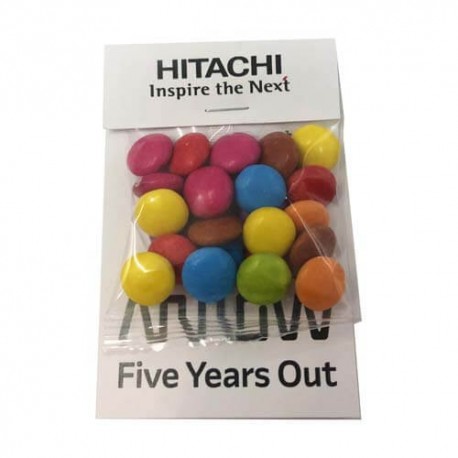 25g Smarties Packed in Headboard Sleeve