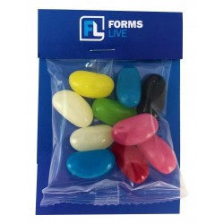 25g Aussie Jelly Beans Packed in Headboard Sleeve