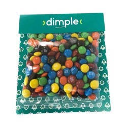 50g M&Ms Packed in Headboard Sleeve