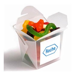 100g Mixed Lollies Packed in Frosted Noodle Boxes