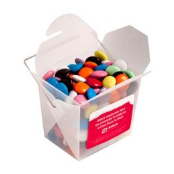 100g Chocolate Beans Packed in Frosted Noodle Boxes