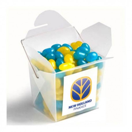 100g Jelly Beans Packed in Frosted Noodle Boxes